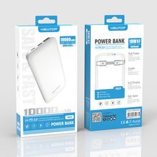 Carica l&#39;immagine nel visualizzatore di Gallery, Power Bank Caricabatterie Universale 10000mAh NewTop PB29
